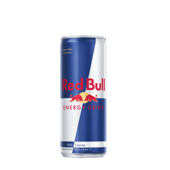 Red Bull energy drink can